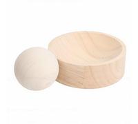 Smandy Herramienta de Prensa de Bola de Masa de Madera, Máquina para Hacer Pasta Manual, Prensador de Bolas, Rodamientos, Fabricante de Piel de Bola de Masa para Familiares, Amigos, Hogar, Cocina,