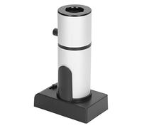 Smandy Infusor de Humo de Madera Portátil, Aleación de Aluminio y Zinc, Ahumador Portátil para Cócteles, Carne y Verduras, Control de Humo Ajustable (SILVER)