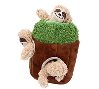 Smandy Juguete Chirriante para Perros, Juguete Interactivo de Peluche para Esconder y Buscar, Rompecabezas para Perros con Sonido Chirriante, Mantiene a los Interesados y Activos