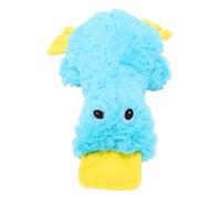 Smandy Juguete para de Pato de Peluche Chirriante, Juguetes Chirriantes, Cuerda de Algodón, Masticable Interactivo para Razas Pequeñas, Medianas y Grandes, Diseño sin Ensuciar para Masticadores (BLUE)