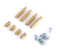 Smandy Kit de Acrílico, Piezas de Carcasa Protectora para Placa de Preamplificador de Tubo de Válvula 6J1, con Tornillos y Separadores de Cubierta Transparente