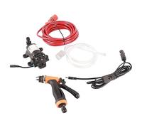 Smandy Lavadora de Automóviles Eléctrica de Alta Presión de 12 V, Mini Máquina de Limpieza de Automóviles Portátil con 130 PSI y Manguera de 6 M para Vehículos y Uso Doméstico