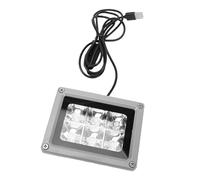 Smandy Luz LED Negra, Accesorios de Iluminación Negros, Luz de Inundación a Prueba para Fiesta Luminosa, Fiesta de Cumpleaños, Bar, Decoraciones de Halloween Negra LED, Potente Oscura de Agua IP65
