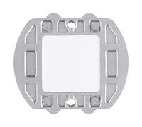 Smandy Luz Solar para Camino de 6 LED, Iluminación para Entrada, Lámpara Impermeable para Exteriores con Construcción de Aluminio Fundido para Camino de Patio de Carretera (Rojo intermitente)