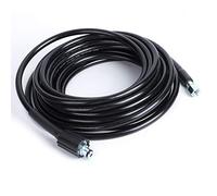 Smandy Manguera de Limpieza de Alta Presión M14xM22 de 10m, Acero Inoxidable de PVC, Apta para K2 K3, Duradera y Flexible, Ideal para Limpieza de Automóviles