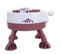 Smandy Máquina de Tejer para Niños Telar de Tejer para Niños Máquina de a Mano 22 Agujas Herramienta de Rápido con Anillo en T Modos de Puntada en P para Bufandas,