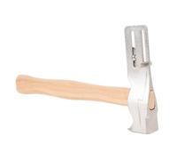 Smandy Martillo Magnético para Techos, Herramienta para Techos Resistente con Ergonómico, Garra de Clavo Eficiente y Calibre Deslizante para Tejas Rápidas