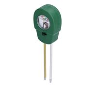 Smandy Medidor de Humedad del Suelo 3 en 1 Herramienta de Prueba de Suelo ABS y Hierro con PH Ajustable Fertilidad 7,9 Pulgadas para Jardín, Césped, Patio, Invernadero, Cuidado de Plantas