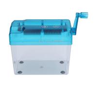 Smandy Mini Destructora Manual, Pequeña Destructora de Papel con Diseño Antideslizante de ABS y Silicona para Uso en Escritorio y Tiras de Manualidades.