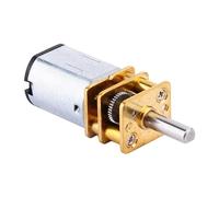 Smandy Motor de Engranaje DC 12V 300RPM con Metal de Larga Duración y Duradero para Proyectos de Bricolaje de Repuesto