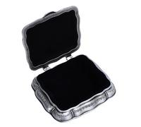 Smandy Organizador de Joyas Vintage Box Construcción Rugged Elegant Velvet Fining Princess Dreams Caso de Almacenamiento de Rectángulo Encantador para Anillos Pendientes Collares de pulseras.