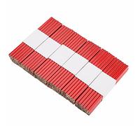 Smandy Paquete de 72 Lápices de Carpintero con Escala de Regla, Lápices Octogonales de Madera Roja de 7 Pulgadas para Proyectos de Carpintería, Construcción y Bricolaje