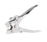 Smandy Perforadora de Ojales de 5 Mm, Alicates Manuales para Ojales con Regulador de Profundidad de Perforación y Antideslizante, para Cuero y Papel A4 de hasta 30 hojas.