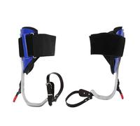 Smandy Picos para Trepar a los árboles Espuelas para Trepar a los árboles Kit de Hierros para a Aleación de Aluminio Ajustable con Dientes Antideslizantes para (Blue)