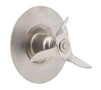 Smandy Piezas de Repuesto de Cuchilla de Licuadora de Acero Inoxidable Cuchilla de Doble Filo de Grado Alimenticio de 65 X 50 Mm para una Mejor Mezcla con Alta Dureza Resistente a la