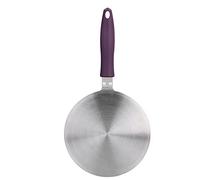 Smandy Placa Difusora de Calor, Placa Convertidora de Calor, Difusor de de Acero Inoxidable con Asa para Cocina de Gas, Cocina de Inducción, Olla de Hierro, Olla de cerámica. (22#)