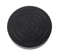 Smandy Plato Giratorio de Plástico para Alfarería 11.5 Cm y 17.8 Cm, Herramienta para Escultura de Arcilla Hecha a Mano para Trabajo de Cerámica, Tipo Cerrado de Arriba y Abajo (plastico 2)