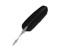 Smandy Pluma de Inmersión de Pluma Vintage Antigua con Soporte de Aleación de Zinc y 5 Puntas Intercambiables Escritura Suave para Caligrafía Dibujo Escritura a Mano Artistas Escritores Set de