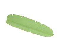 Smandy Protector contra Salpicaduras para Fregadero de Hoja de Plátano, Protector contra Salpicaduras para Fregadero con Ventosas Fuertes para Lavar Platos y Verduras (GREEN)