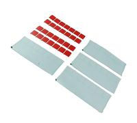 Smandy Protector contra Salpicaduras para Inodoro, Protector contra Salpicaduras para Asiento de Inodoro, 4 Juegos, contra para Ir Al Baño, Evita de