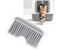 Smandy Puerta de Cepillo para Pieles de Gato, Instalación Colgante, Rascador de Esquina Universal para Gatos, Accesorios de Aseo para Mascotas