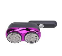 Smandy Quitapelusas de Doble Cabeza, Recargable 2000mAh, 20000rpm, Motor de Levitación Magnética, 12 Cuchillas de Acero, Pantalla LED Digital, Capacidad 50ML para Ropa y Suéteres (Gray)