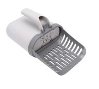 Smandy Recogedor de para Gatos, Pala de para Gatos Integrada de Gran Capacidad con Bote de Basura Desmontable y Bolsa de Basura para Mascotas Domésticas