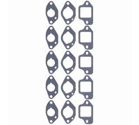 Smandy Reemplazo de Junta de Carburador para Cortacésped, Material de Goma, Juego de 15 Piezas para GCV160 GCV135 HRB216 HRS216 HRR216 HRT216