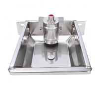 Smandy Suministros de Alimentación Dispensador de Bebidas, Comedero Automático para Perros de Acero Inoxidable, Comedero para Ovejas, Cabras, Perros, Lechones, Becerros, Ganado y Ovejas, Cuenco de