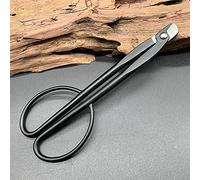 Smandy Tijeras de Podar, Tijeras de Bonsái de Acero Compuesto de 19,8 X 7,5 Cm con Antideslizante, Hoja Compacta para Corte de Flores de Ramas Gruesas, para el Cuidado de Bonsái de Huerto de Jardín