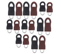 Smandy Tirador de Cremallera de Goma TPU, Diseño Ergonómico, Fácil Instalación, Etiquetas de Repuesto Universales para Bolsos y Ropa, Adecuado para Chaquetas y Mochilas