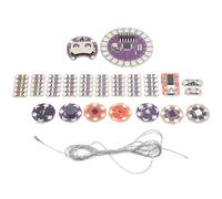 Smandy Wearable Project Super Starter Kit, Material PCB con 9 Módulos LED e Hilo Conductor para Entusiastas de la Tecnología y Textiles Electrónicos de Bricolaje