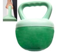 Smaoqingji Kettlebell Soft Kettlebells Pesas Rusas - 1 Pieza, Verde, Ajustable Pesa Rusa, se Puede Rellenar de Arena, Peso Ajustable Libremente, Puede Mejorar la Fuerza General del Núcleo