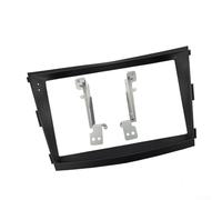 Smarbettiy Para SsangYong Tivoli Radio Fascia Panel 2015, marco central de bisel estéreo ABS, instalación de molduras de consola central DIN