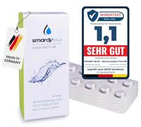 smardy 50 Alca-M tabletas fotómetro, test alcalinidad (capacidad acido) para medidor electrónico de piscina, análisis preciso agua para spa, jacuzzi y acuario, pastillas de prueba Made in Germany