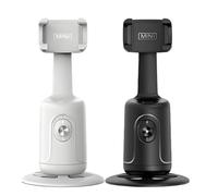 Smart AI Tracking Telephone Trípode, 2 Paquetes Automáticos Después del Stand De Seguimiento, Trípode Selfie De Rotación De 360 °, AI Selfie Stick, Portable Travel Auto Track Monte