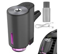 Smart Air Air Ambientador: Difusor De Fragancias Recargable, Rociador De Olor Del Sensor De Movimiento | Herramienta De De Aceite De Tablero Inteligente, Dispensador De De Clip Inalámbri