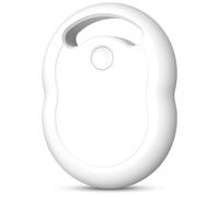 Smart Air Tag Tracker,Localizador Compatible con Apple Buscar (Sólo iOS,Android no Compatible),Buscador de Objetos Bluetooth para Llaves,Equipaje,Cartera,Bolsa,Batería Reemplazable,1 Pack Blanco