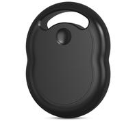 Smart Air Tag Tracker,Localizador Compatible con Apple Buscar (Sólo iOS,Android no Compatible),Buscador de Objetos Bluetooth para Llaves,Equipaje,Cartera,Bolsa,Batería Reemplazable,1 Pack Negro