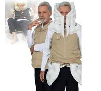 Smart Anti-Fall Clothing for Elderly Airbag Anti Fall Airbag Vest People and People Limited Mobility, for Outdoor Use Epileptic or Blind Person, with App to View Exercise Data