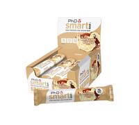 PhD Nutrition Smart Bar Barra de Proteína Chocolate Blanco 12 x 64g - Snack alto en proteínas con 20g de proteína y bajo en azúcar, Barra de proteínas amigable con los macros.