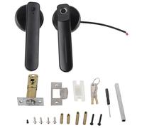 Smart Biometric Fingerprint Keyless Entry Lever Home Safety, Red Light Recognition Technology Zinc Alloy