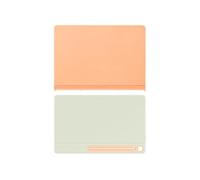 Smart Book Cover hybride Orange pour Samsung Galaxy Tab S10 FE+
