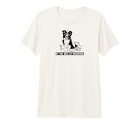 Smart Border Collie Hace los Deberes Sheep Dog Camiseta Premium