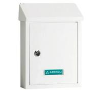 Smart Buzón de pared E-572 (L x An x Al: 21,6 x 8 x 30 cm, Blanco)
