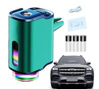 Smart Car Air Freshener, LED Auto Outlet Diffuser, Car Odor Eliminator, Perfume Vent Clip, 7.22x5.16x1.65 Inches, ABS, PP, Electronic Components, air spreader for RV