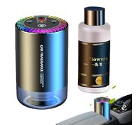 Smart Car Diffuser - Auto Perfume Sprayer for Fresh Scents | Aluminum Alloy with 50ml Oil Capacity, Intelligent Aromatherapy Machine, Compact Starry Top Design for Car