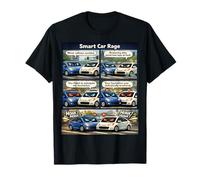 Smart Car Rage Cuando los vehículos autónomos discuten cómic Camiseta