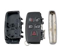 Smart Car Remote Key Fob Case Cover Shell ABS Reemplazo Protector Duradero para Negro 5 Botones