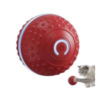 Smart Cat Toy Ball, Interactive Rolling Device, 2.52x2.52x2.52 inches Automatic Light Up Toys Sturdy Chew Resistant Design, Motion Activated Entertainment, Ideal for Kittens, Training, Playtime